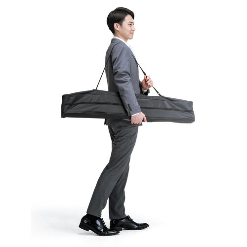 プロジェクタースクリーン（80インチ・4K対応・卓上・モバイル・収納バッグ付）