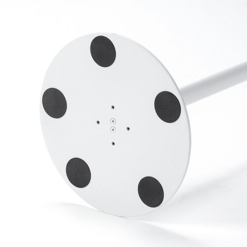 プロジェクター台（プロジェクタースタンド・フロアスタンド高さ調整70～120cm・トレイ付属・ホワイト）