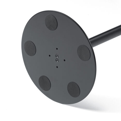 プロジェクター台（カメラネジ固定タイプ・1/4インチネジ対応・高さ調整70～120cm・リモコン用トレイ付き・プロジェクタースタンド・ブラック）