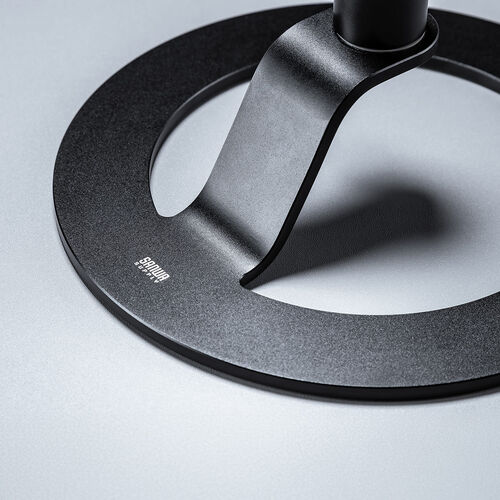 プロジェクタースタンド（天井投影・卓上・小型・上向き耐荷重5kg・アルミ・軽量・滑り止め付）