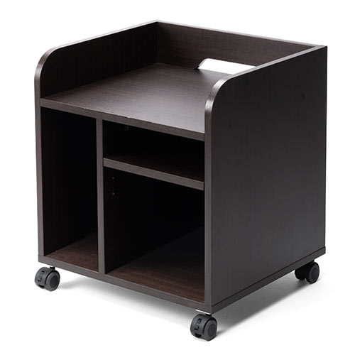 プリンター台（ラック・ワゴン・キャスター・収納・棚・インクジェット・複合機・おしゃれ・高さ50cm・幅41.8cm）EZ1-PS014M