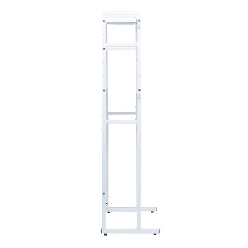 【アウトレット･訳あり・セール】収納ラック マルチラック 洗濯機ラック ランドリーラック シュレッダーラック 幅46～57.8cm・高さ109～145cm）