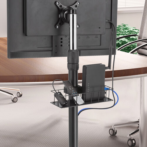 リモコンラック（横型・収納・クランプ式バスケット・丸パイプ・角パイプ・トレー・リモコンホルダー・小物入れ・テレビスタンド・テレビ収納・ツールワゴン・台車・簡単取り付け）