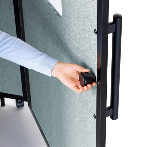 ワークブース（個室ブース・ボックス・自宅・WEB会議・吸音・グレー） SHB002GY