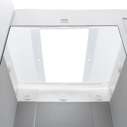 ワークブース（吸音・音漏れ・耐久性・改良版・吸音シート採用・軽量・簡易・集中ボックス・集中ブース・テレワークボックス・WEB会議）