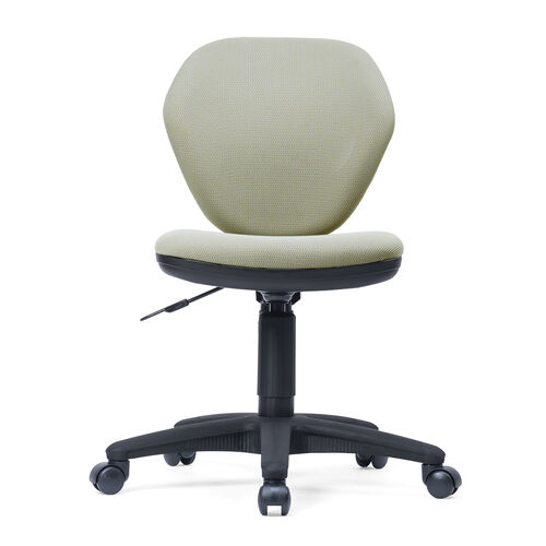 オフィスチェア（事務椅子・コンパクト・シンクロロッキング・CLASS4ガスシリンダー・キャスター付き・ガス圧昇降・ベージュ）