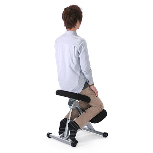 バランスチェア（姿勢矯正・子供・大人・学習・座面・高さ・昇降) EZ1-SNC038