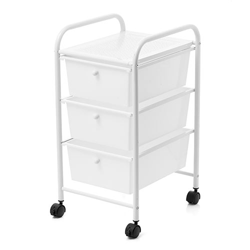 マルチワゴン（3段・キッチンワゴン・ツールワゴン・樹脂トレー