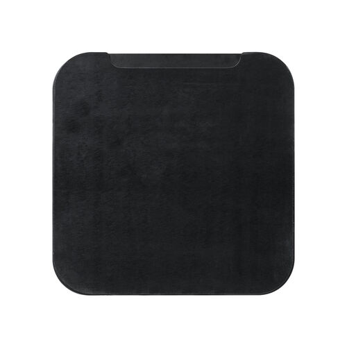 スピーカースタンド（天然木デザイン・耐荷重10kg・高さ78cm・スパイク型アジャスター付き・ペア・2本セット・金属製・フロアスタンド・ブラック＆木目）