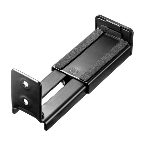 サウンドバー壁掛けスタンド（耐荷重15kg・長さ/奥行 調整可能・取り付け金具・ブラケット・汎用 2個セット）