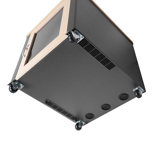 防音ラック（騒音低減ラック・19インチ・12U・小型・AVシステム・音響機器・奥行78.2cm・高さ72.6cm）