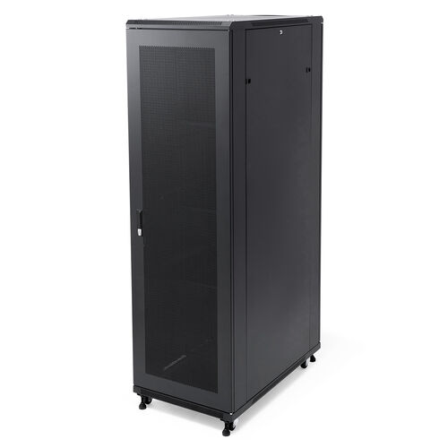 【アウトレット】サーバーラック｜19インチ・42U・大型・メッシュ扉・棚付き対応