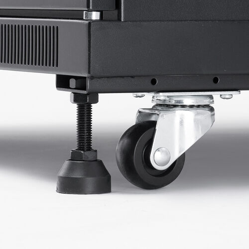 サーバーラック｜19インチ・24U・メッシュ扉・鍵付き・即納対応