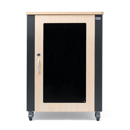 防音ラック（騒音低減ラック・19インチ・18U・中型・AVシステム・音響機器・奥行78.2cm・高さ99.3cm）