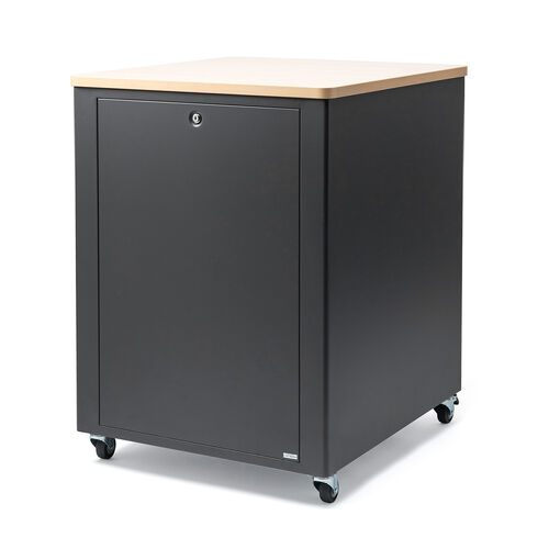 防音ラック（騒音低減ラック・19インチ・18U・中型・AVシステム・音響機器・奥行78.2cm・高さ99.3cm）