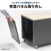 防音ラック（騒音低減ラック・19インチ・18U・中型・AVシステム・音響機器・奥行78.2cm・高さ99.3cm）