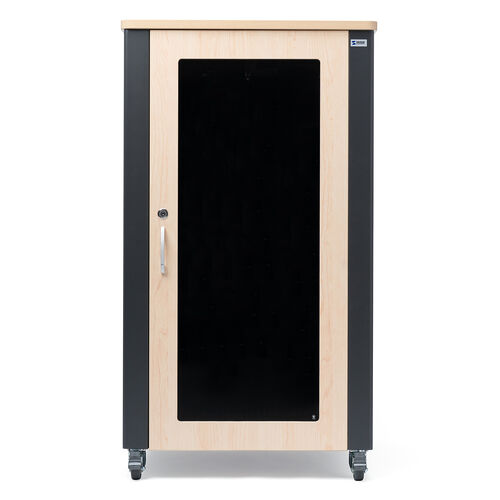 防音ラック（騒音低減ラック・19インチ・24U・中型・AVシステム・音響機器・奥行78.2cm・高さ126cm）