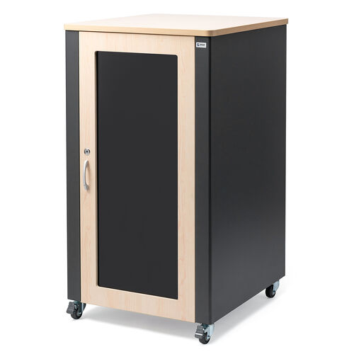 防音ラック（騒音低減ラック・19インチ・24U・中型・AVシステム・音響機器・奥行78.2cm・高さ126cm）