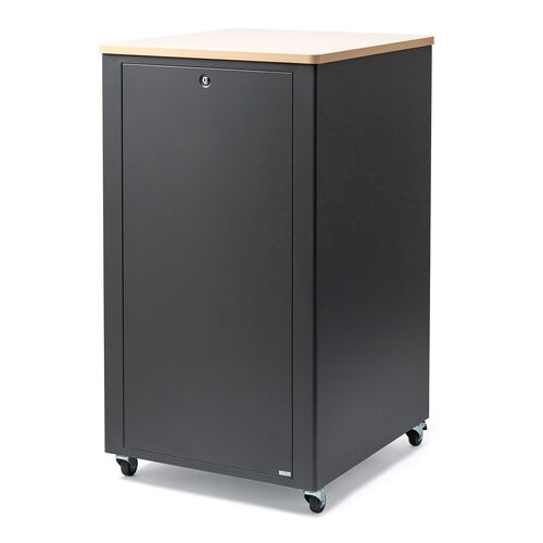 防音ラック（騒音低減ラック・19インチ・24U・中型・AVシステム・音響機器・奥行78.2cm・高さ126cm）