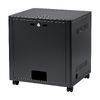 機器収納ボックス（幅50×奥行45×高さ53cm・ネットワークラック・データセンター・中型・サーバー・通信機器・NAS・ルーター・ハブ・黒・完成品）