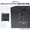 機器収納ボックス（幅40×奥行45×高さ53cm・ネットワークラック・データセンター・中型・サーバー・通信機器・NAS・ルーター・ハブ・黒・完成品）