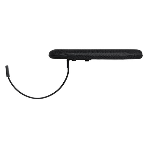 【アウトレット】リストレスト メッシュ 幅60cm（肘置き台・ワンタッチ取付・デスク取付・エルゴノミクス・ブラック）