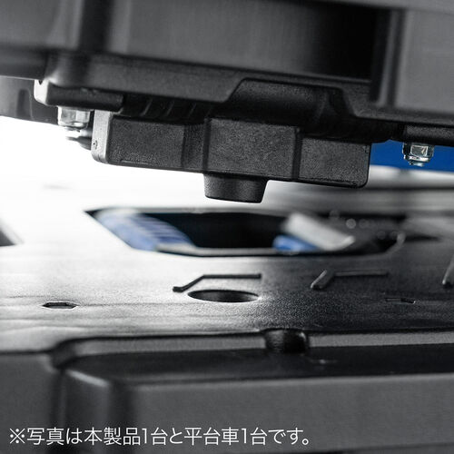 折りたたみ台車｜連結・ハンドル付き・耐荷重137kg