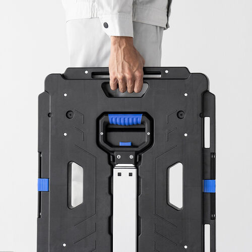 折りたたみ台車｜連結・ハンドル付き・耐荷重137kg