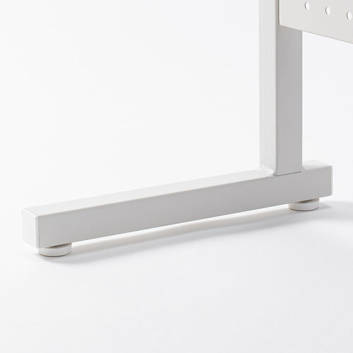 突っ張り棚（突っ張りラック・幅45cm・有孔ボード・シェルフ・棚・4段・壁面収納・ウォールシェルフ・間仕切り・キッチン・玄関・パントリー・スリム・工事不要・ホワイト）