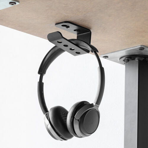 デスク下取り付けマルチホルダー UDシリーズ（シングルタイプ・天板裏ネジ取り付け・テーブルフック・吊り下げ・棚・デスク下収納）