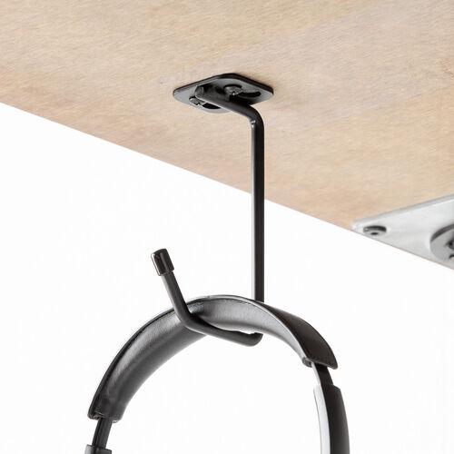 デスク下取り付けフック UDシリーズ（ラージサイズ・天板裏ネジ取り付け・テーブルフック・吊り下げ・棚・デスク下収納） UDS006