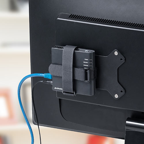 モニター裏 VESAマウント HDDホルダー