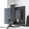モニター上台（VESAマウント取り付け棚・VESA100対応・横幅12.5cm・耐荷重2kg・カメラ設置・小物置き）