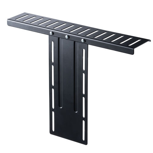 モニター上台（VESAマウント取り付け棚・VESA100対応・横幅40～69cm・耐荷重3kg・カメラ設置・小物置き）