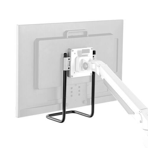 モニターアームハンドル（後付けハンドル・VESA取り付け・持ち手・VESA100×100・27インチ程度対応）