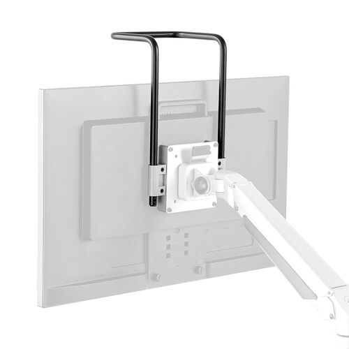 モニターアームハンドル（後付けハンドル・VESA取り付け・持ち手・VESA100×100・27インチ程度対応）
