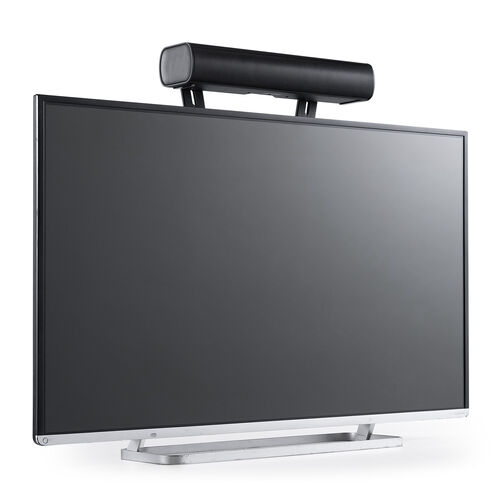 サウンドバースタンド（VESAマウント・75～600mm・スピーカースタンド・汎用・取り付け金具・耐荷重 5kg・上下対応・テレビスタンド併用可能）