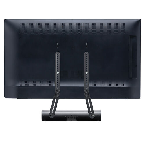 サウンドバースタンド（VESAマウント・75～600mm・スピーカースタンド・汎用・取り付け金具・耐荷重 5kg・上下対応・テレビスタンド併用可能）