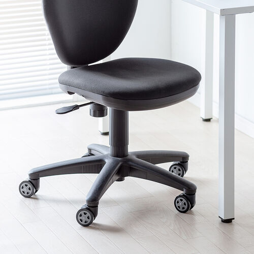 ゲーミングチェア 交換用キャスター（大型・硬質ウレタン・双輪キャスター・5個入り・グレー）