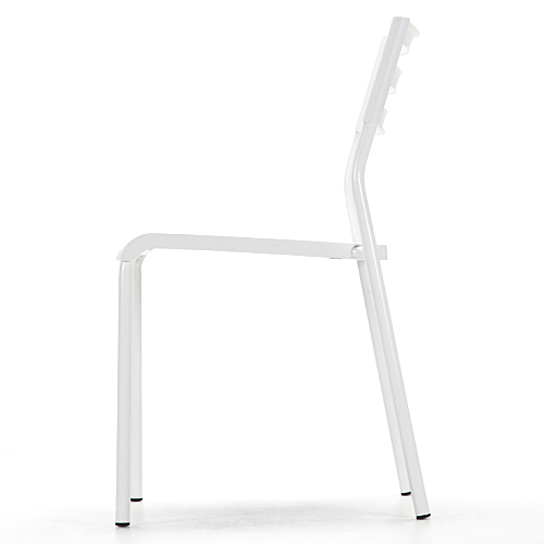 ホームチェア（4脚セット・スタッキング・ホワイト） EZ15-SNC060W