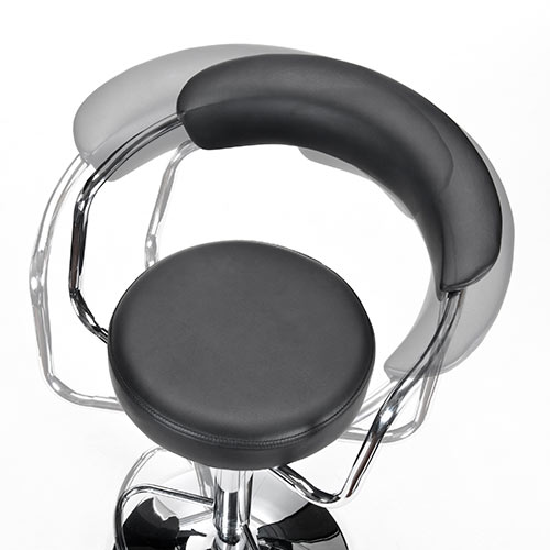 カウンターチェア（カットチェア・ブラック）