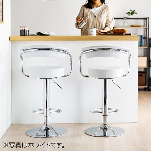 カウンターチェア（カットチェア・ブラック）