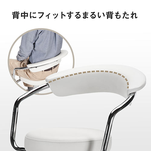 カウンターチェア（カットチェア・ブラック）