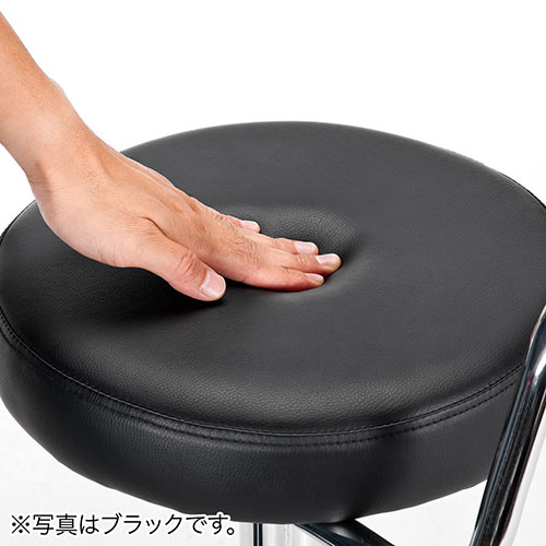 カウンターチェア（カットチェア・ホワイト）