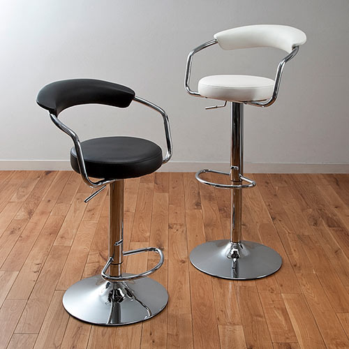 カウンターチェア（カットチェア・ホワイト）