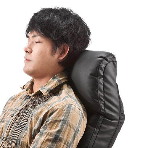 回転座椅子（リクライニング・360度回転・PUレザー・肘付き・小物収納ポケット付き）