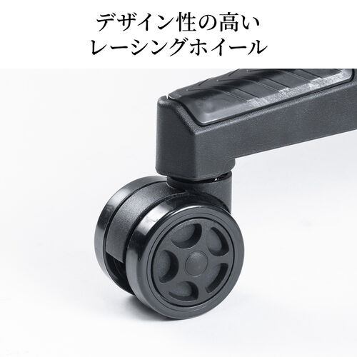 ファブリックチェア（ゲーミングチェア・リクライニング・前傾機能付き・ハイバック・モールドウレタン・アームレスト・ヘッドレスト・ランバーサポート・グレー）