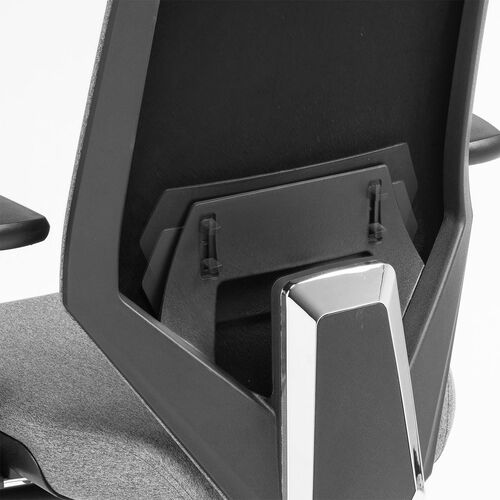 ファブリックチェア（ロッキングチェア・シンクロロッキング・前傾機能付き・ハイバック・4Dアームレスト・ヘッドレスト・ランバーサポート・ウレタンキャスター・高耐荷重）