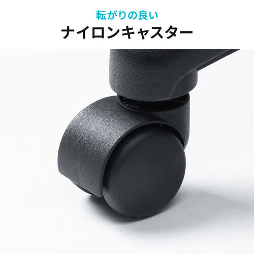 デスクチェア（シンプルオフィスチェア・ワークチェア・布張り・キャスター付き・ グレー）