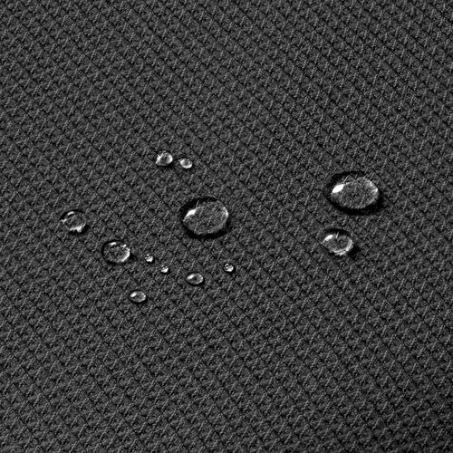 デスクチェア（防汚・防傷・シンプルオフィスチェア・ワークチェア・布張り・キャスター付き・ブラック）